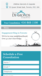 Mobile Screenshot of budgetdiamondsonline.com